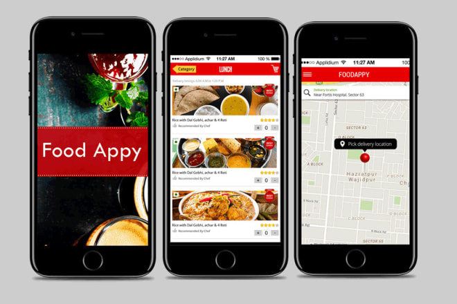 I will build a food delivery app,ordering website,courier delivery app,grocery delivery