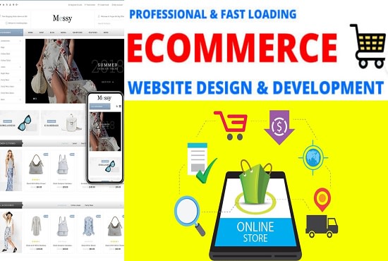 I will build a modern webshop or ecommerce website for your business