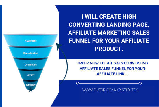 I will build click funnels, clickbank affiliate marketing sales funnel in clickfunnels