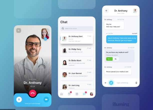I will build crazy telemedicine app, consultation app for android and IOS version