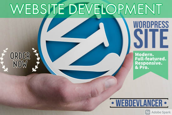 I will build, design and customize wordpress websites