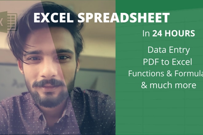 I will build excel spreadsheet, charts, graphs with 100 accuracy