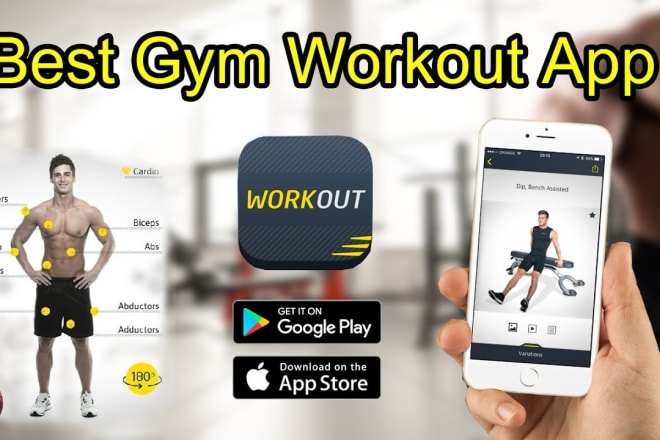 I will build fitness app, workout app, gym app, and trainer app for health