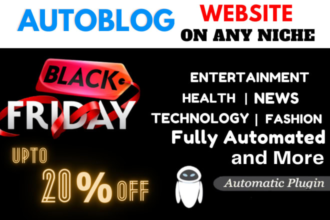 I will build fully automated news wordpress website, best autoblog with RSS