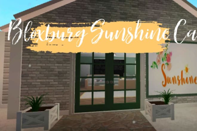 I will build you a food business in bloxburg