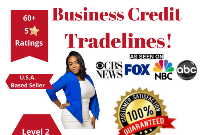 I will build your business credit with trade lines that report