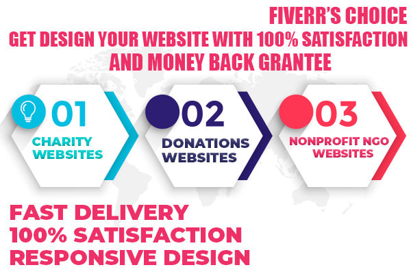 I will build your nonprofit website for donations, charity and ngo