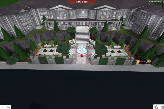 I will building a mansion or a business in bloxburg for you