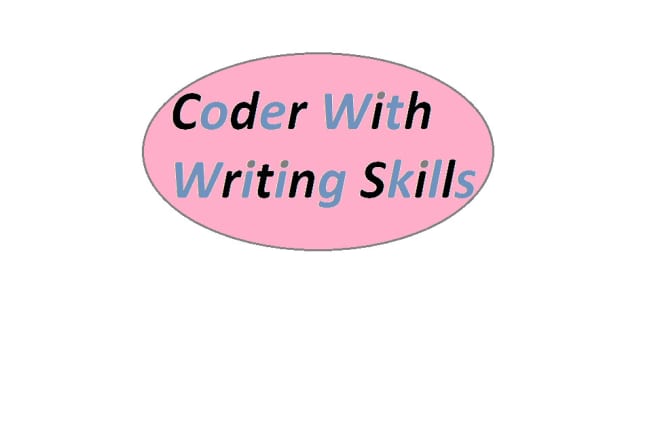 I will can work as a coder and I got some good typing skills