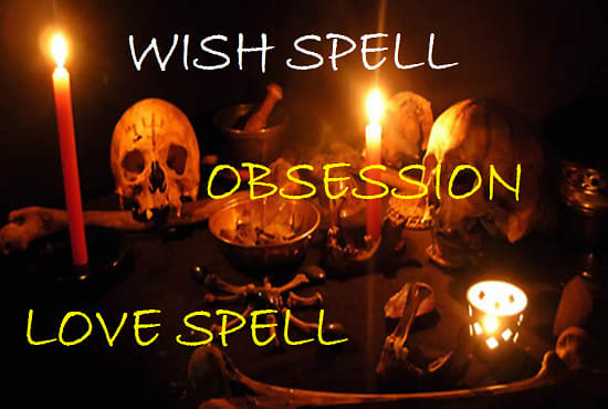 I will cast black magic spell,wish,love and good fortune spell