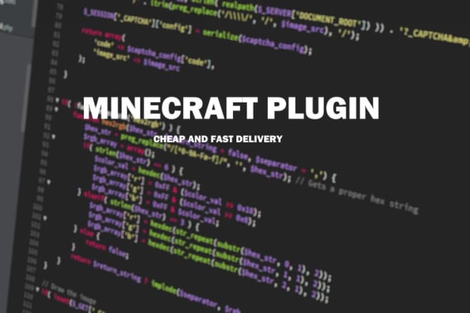 I will code your custom minecraft spigot plugin based on your ideas