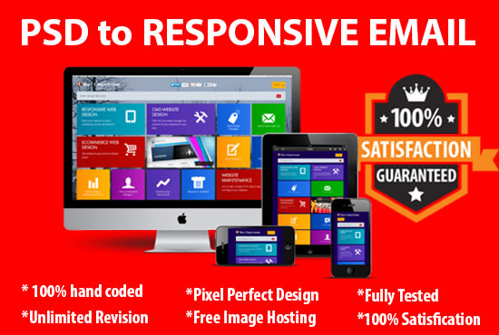I will code your psd to responsive email template