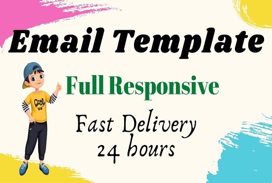 I will code your responsive html email template or newsletter
