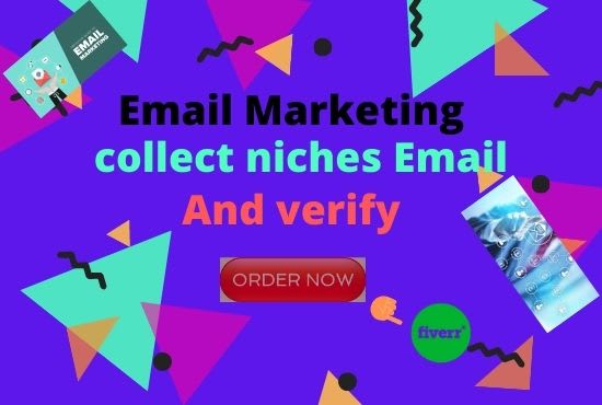 I will collect niches gmail and verify gmail