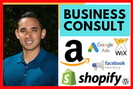 I will consult for your amazon, shopify, dropship business and give marketing strategy