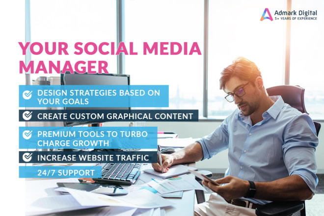 I will consult you on social media strategy and manage accounts