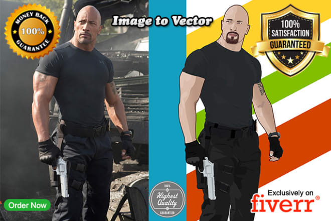 I will convert image or photo to vector