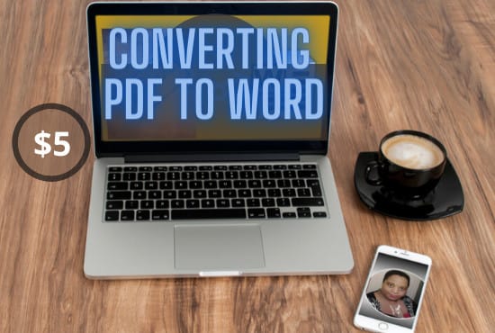 I will convert PDF to word