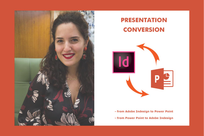 I will convert your file from indesign to powerpoint