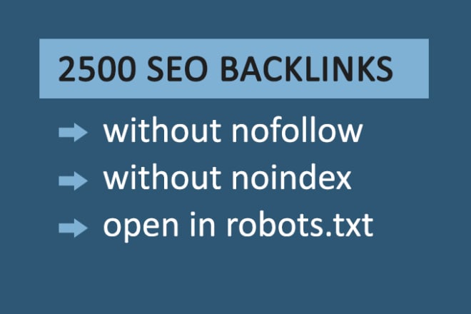 I will create 2500 non anchor SEO backlinks for ranking