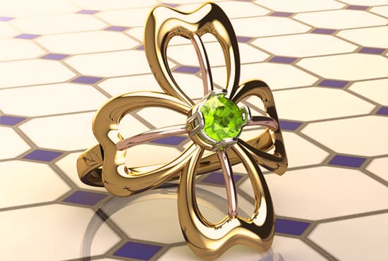I will create 3d jewelry models for 3d printing