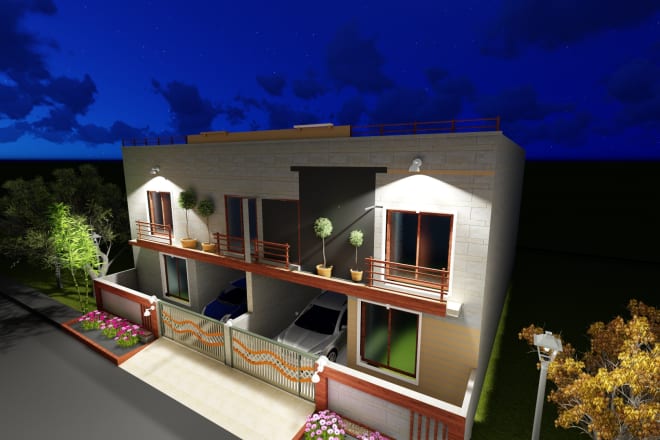 I will create 3d model designing