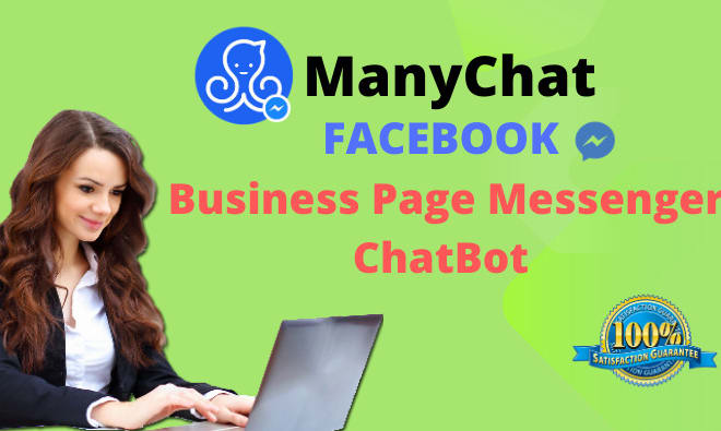 I will create a bot for your facebook page using the manychat bot