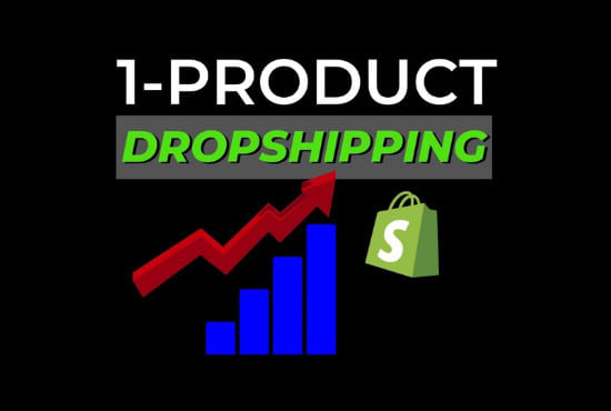 I will create a branded one product shopify dropshipping store