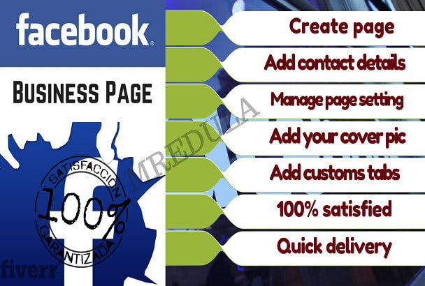 I will create a facebook page for your company