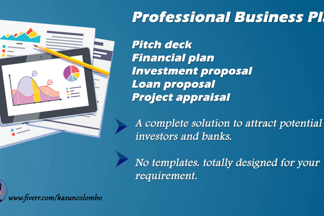 I will create a professional business plan or loan proposal
