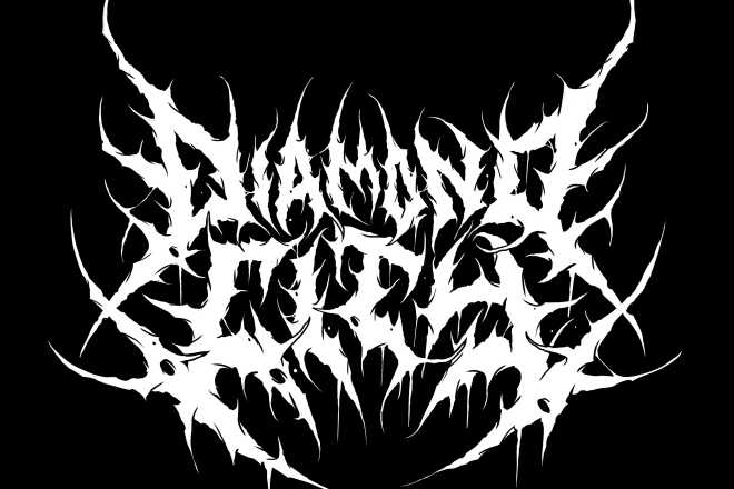 I will create a professional deathcore grindcore death metal logo