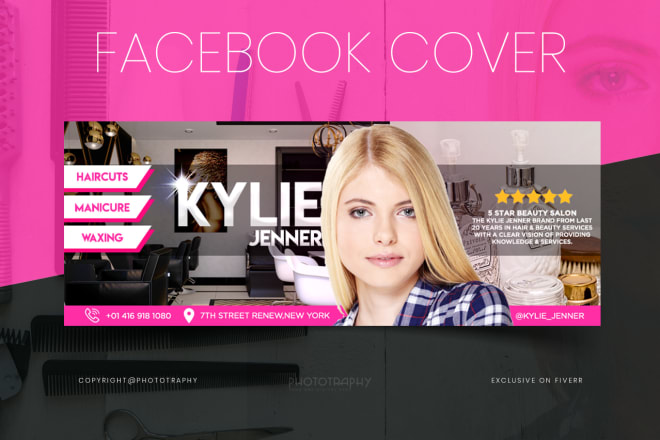 I will create a professional facebook business cover photo design