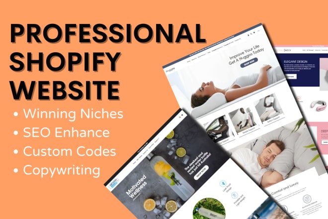 I will create a professional one product or niche shopify store