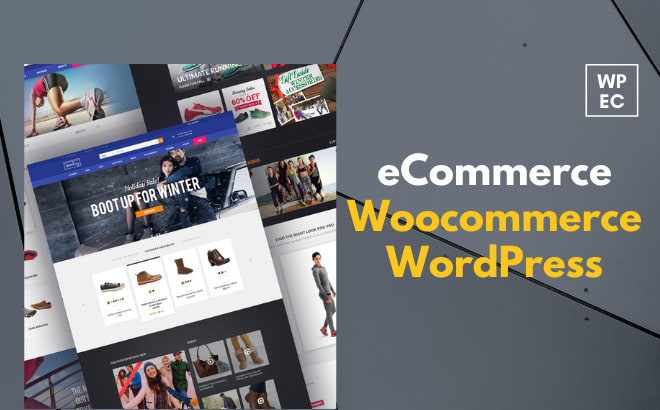 I will create a smart ecommerce store using woocommerce, elementor pro