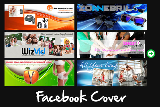 I will create a stylish facebook cover image