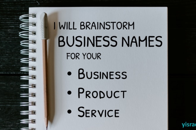 I will create a unique name for your business