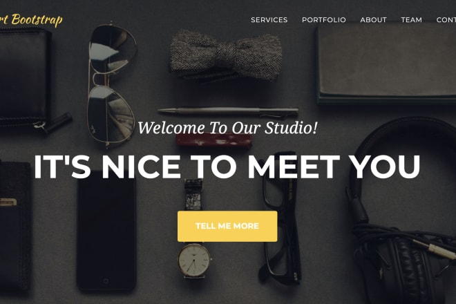 I will create a wordpress one page site using agency theme