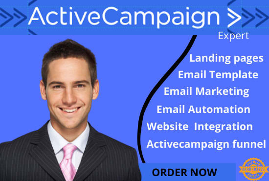I will create activecampaign email marketing automation