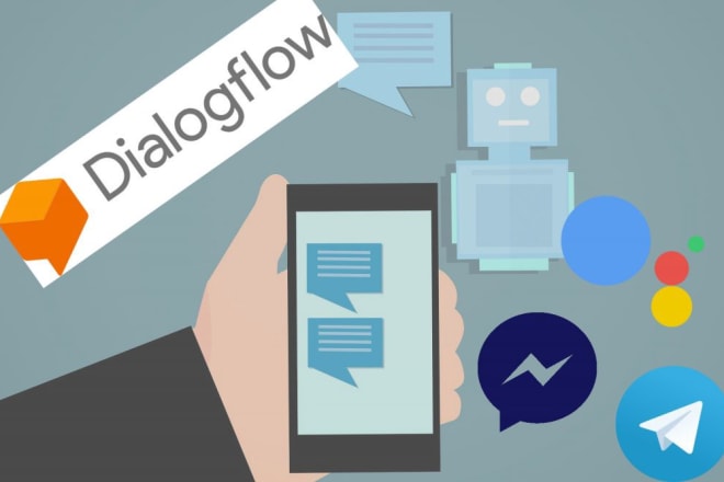 I will create an intelligent chatbot with dialogflow