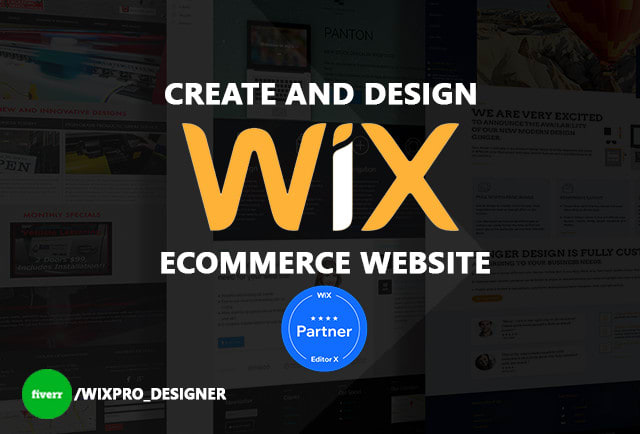 I will create and design ecommerce wix website