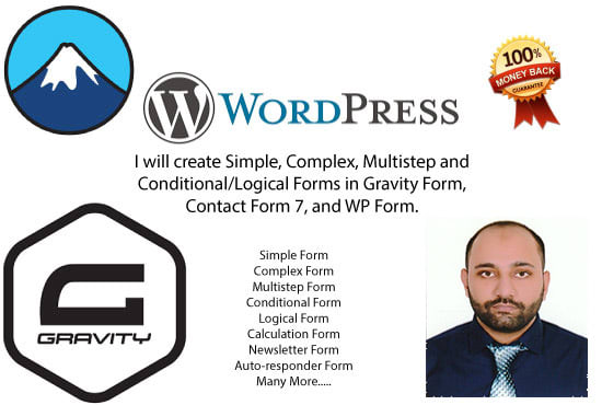 I will create any type of form with gravity forms for your website
