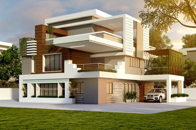 I will create architectural drawings, 3d models and renderings