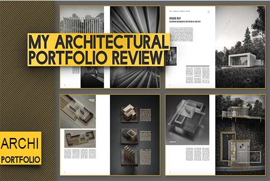 I will create architectural portfolio presentations sheets etc