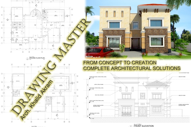 I will create autocad 2d drawings and floor plans