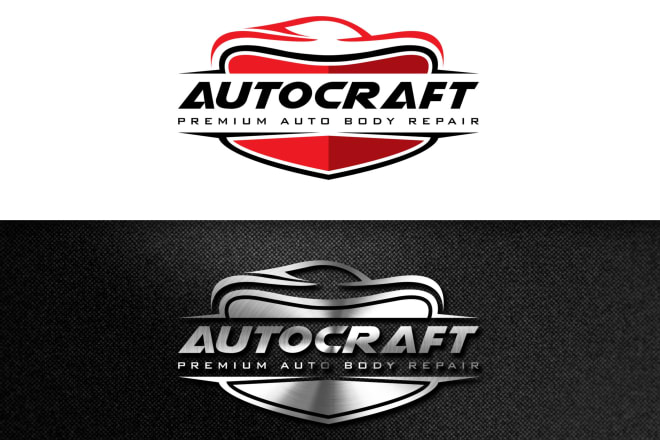 I will create automotive logo design