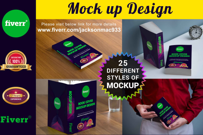 I will create awesome 3d mockup for your book with fast delivery