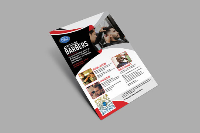 I will create beautiful flyers brochures and posters