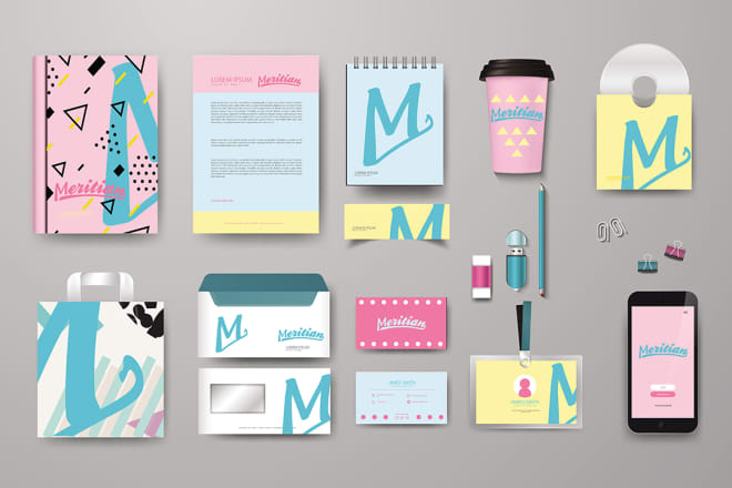 I will create business cards or branding stationary identity design