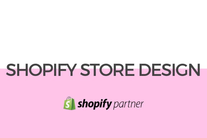 I will create clean shopify store for ecommerce website design