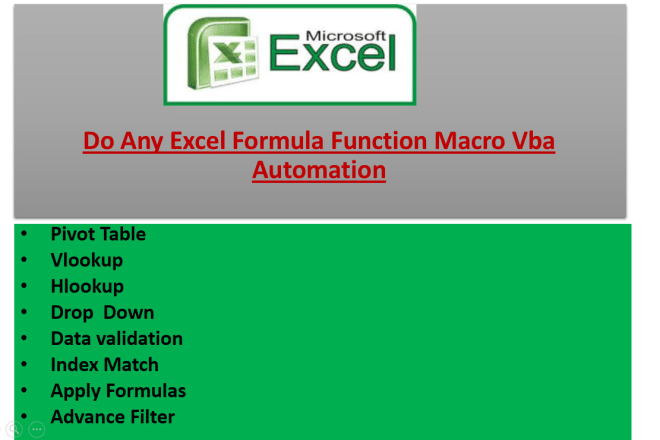 I will create excel spreadsheet with formula or macro